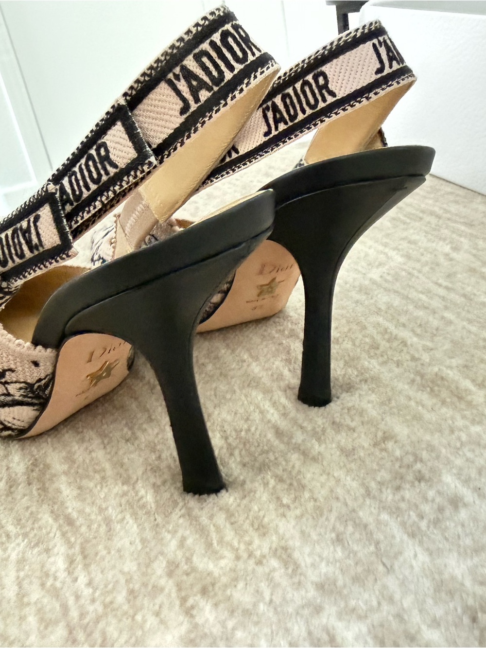 Christian Dior J’Adior Jardin Botanique Slingback Pumps 37 - Picture 5 of 10